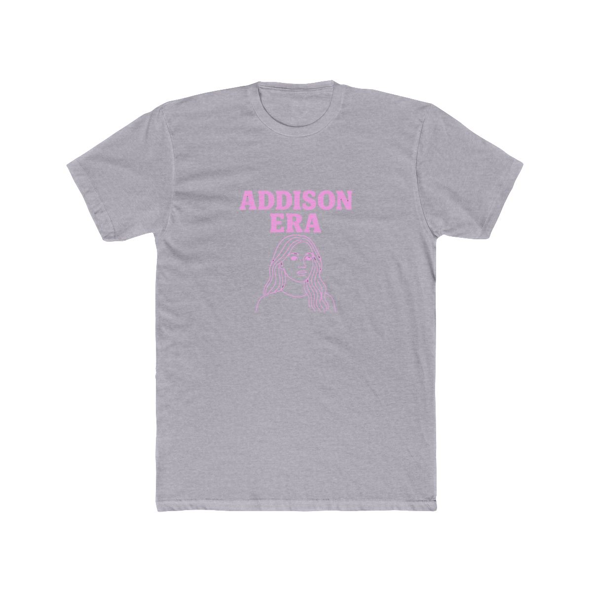 Addison Era Pink Portrait | Addison Rae Tee, TikTok Fan Shirt, Concert Gift