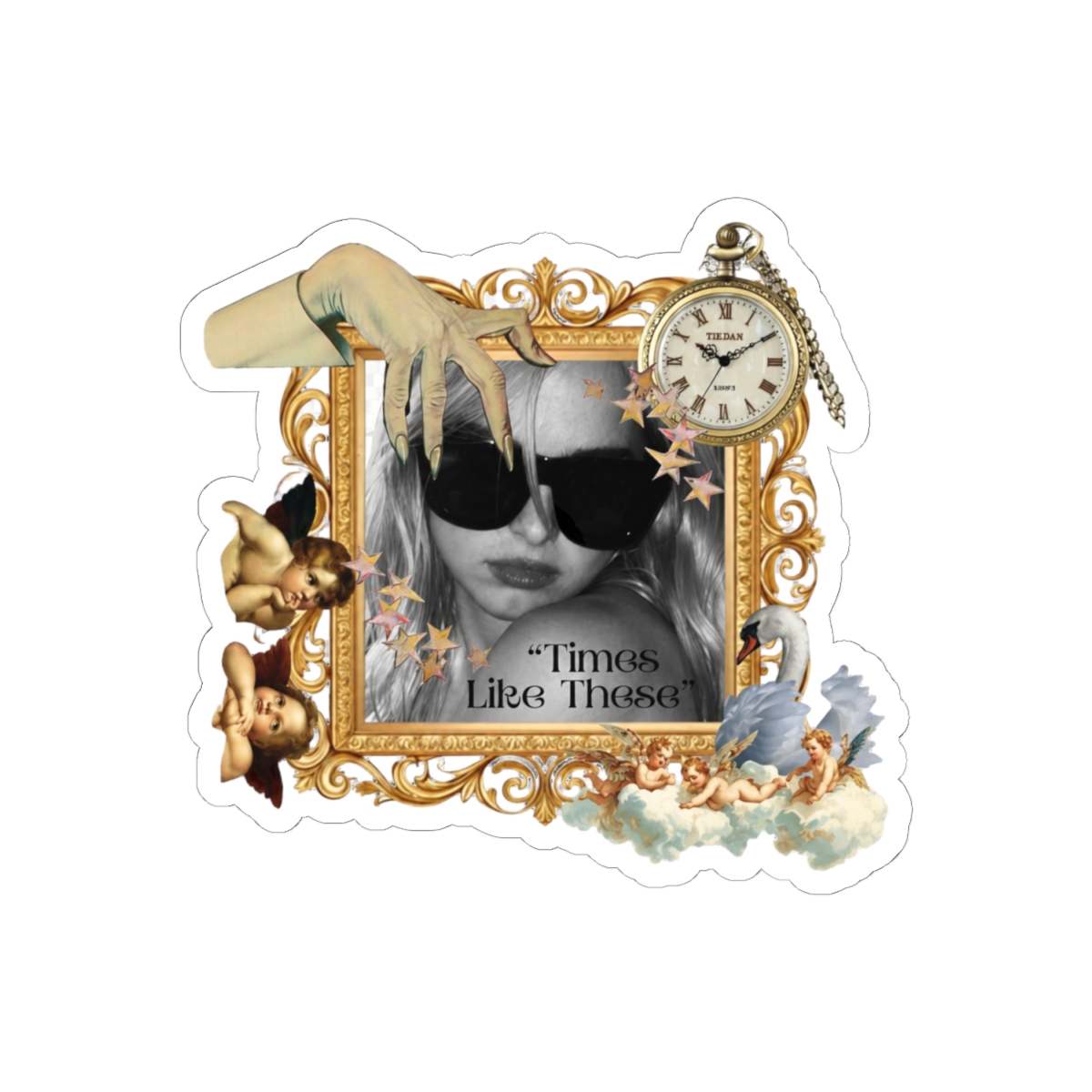 Addison Rae Times Like These Cute Sticker | TikTok Fan Vinyl Decal - alternate angle 1, merchandise