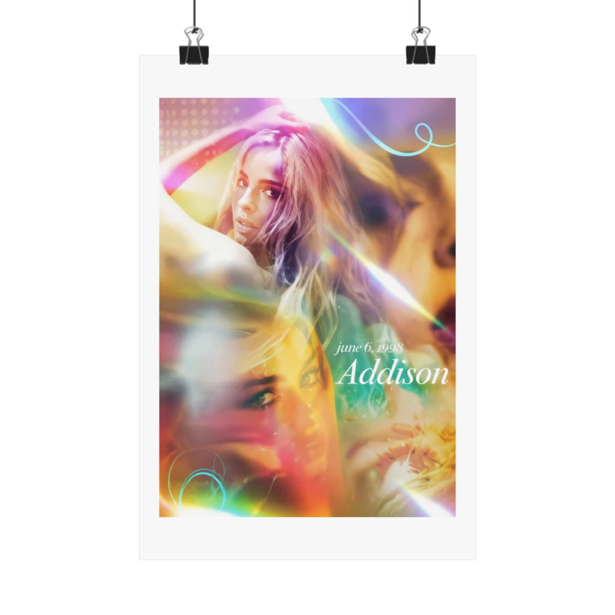 Addison Rae Rolled Poster | - alternate angle 1, merchandise