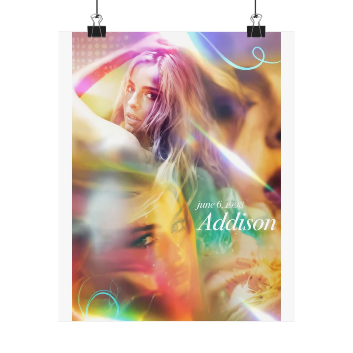 Addison Rae Rolled Poster | - alternate angle 3, merchandise